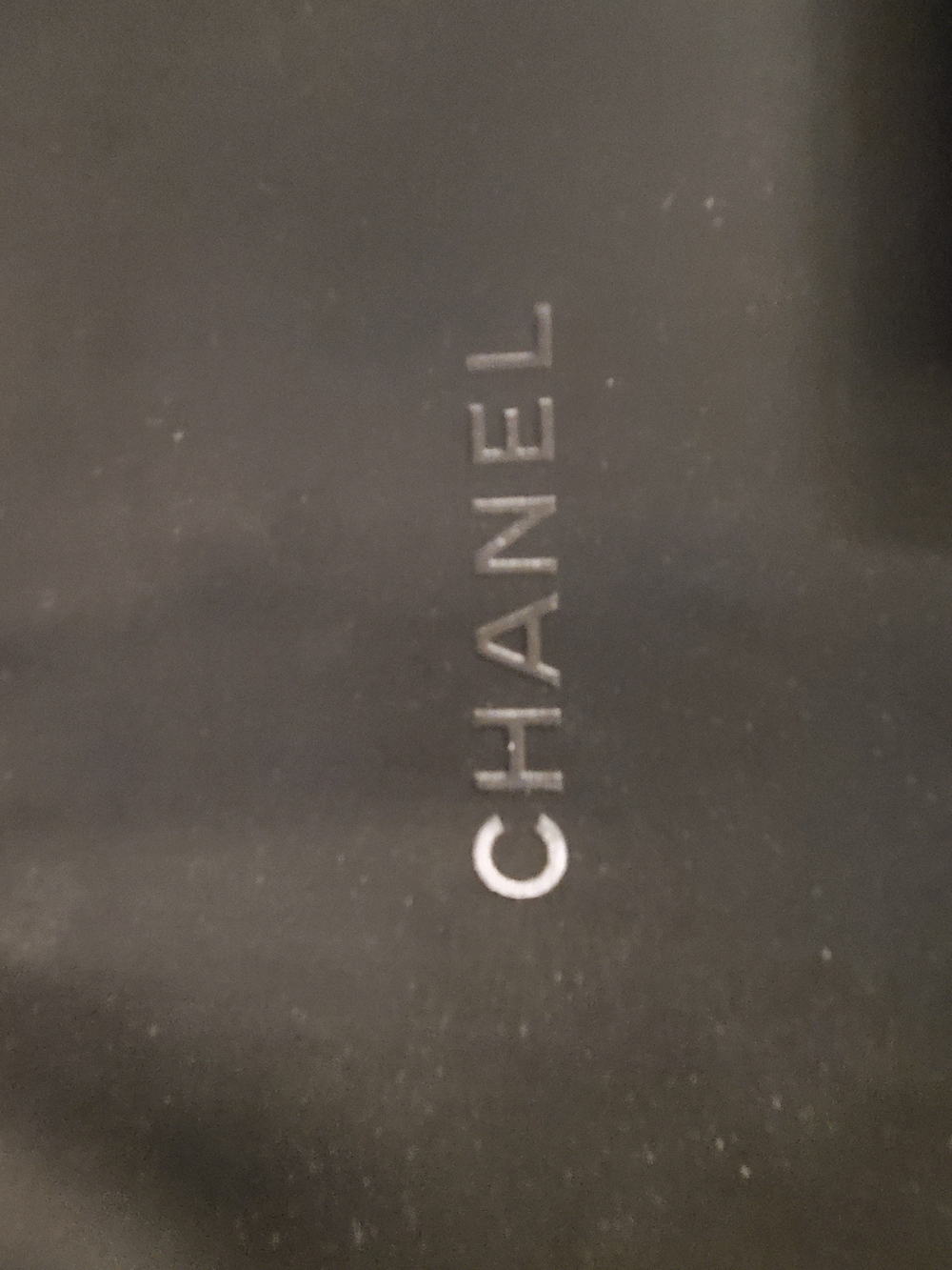 CHANEL Black Dust Bag with Logo - Picture 5 of 8